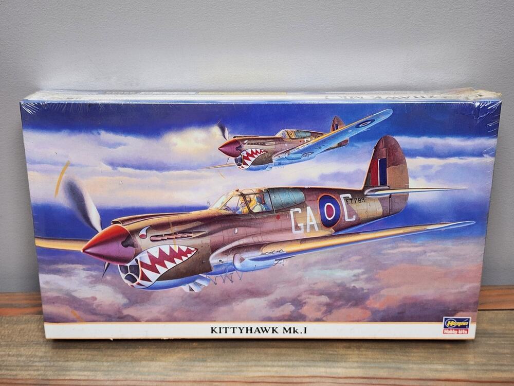 Hasegawa Kittyhawk Mk.I 1/48 Scale Model Plane Kit 09635 Special Version SEALED